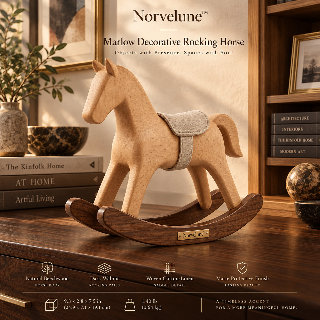 Norvelune Marlow Rocking Horse Object lifestyle image