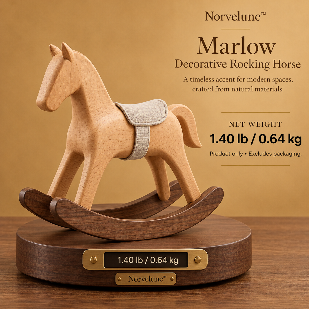 Norvelune Marlow Rocking Horse Object product weight