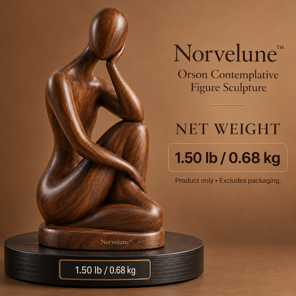 Norvelune Orson Modern Figure Sculpture product weight