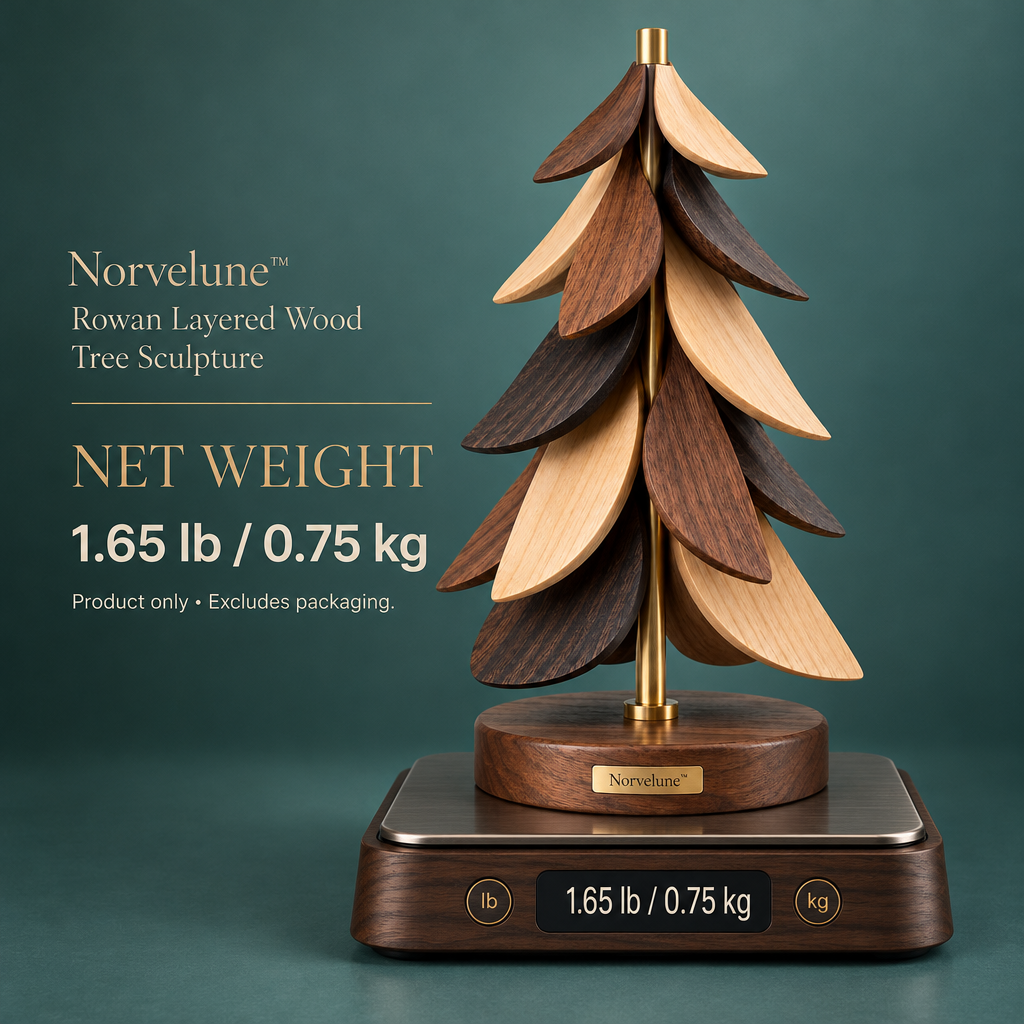 Norvelune Rowan Layered Tree Sculpture product weight